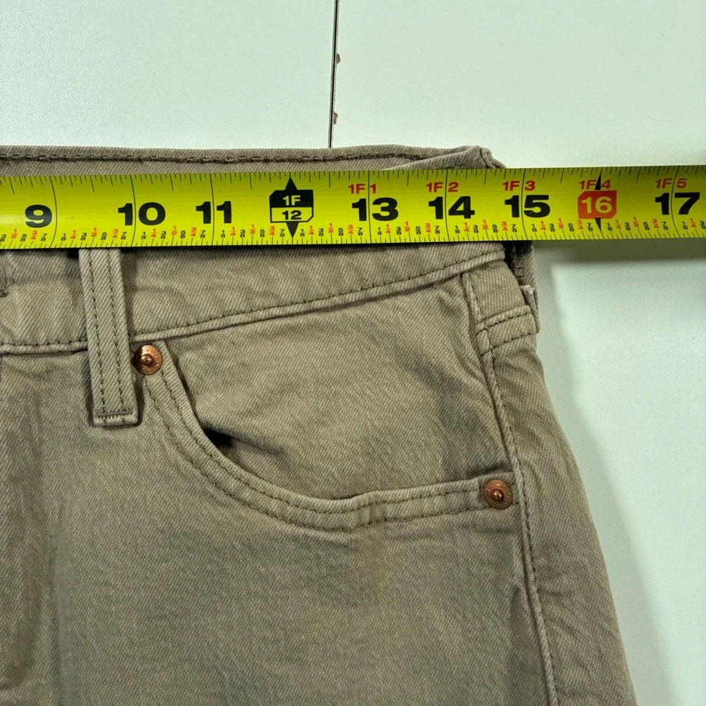Levi's 505 Regular Fit Jeans 29x32 Tan Khaki Straight Leg Denim